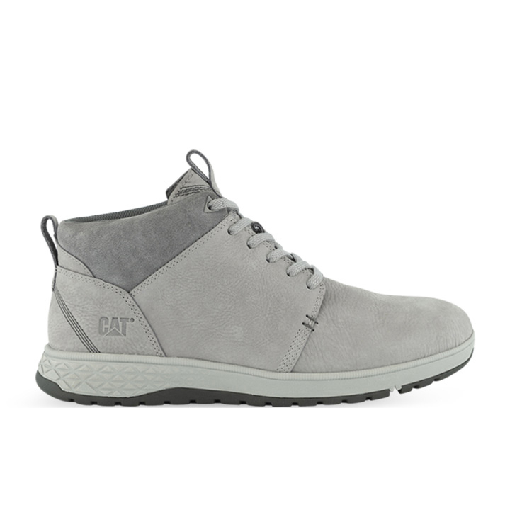 Caterpillar Zeke - Mens Casual Shoes - Grey - NZ (284IKUXQA)